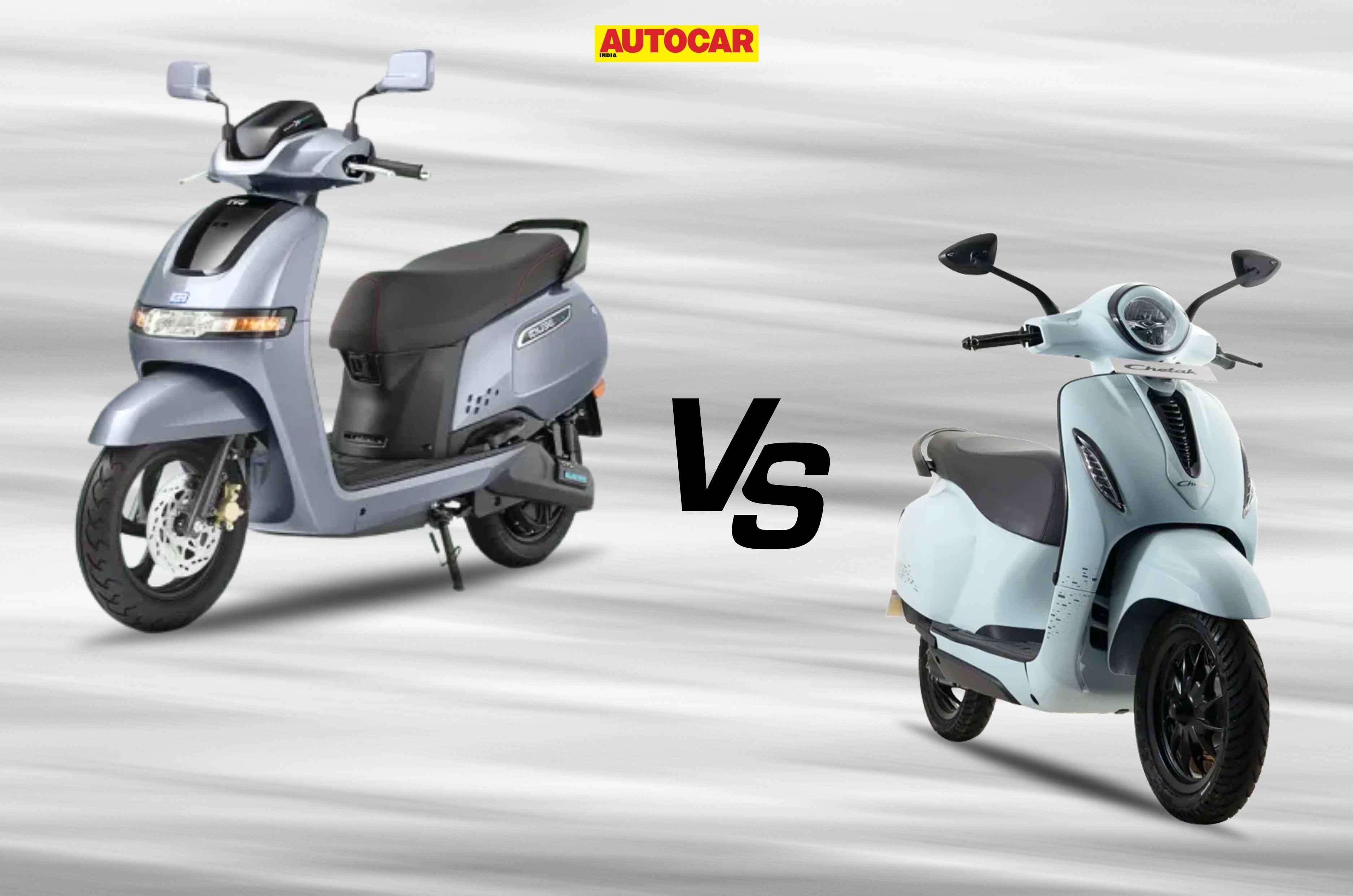 TVS iQube 2.2 vs Bajaj Chetak 3001